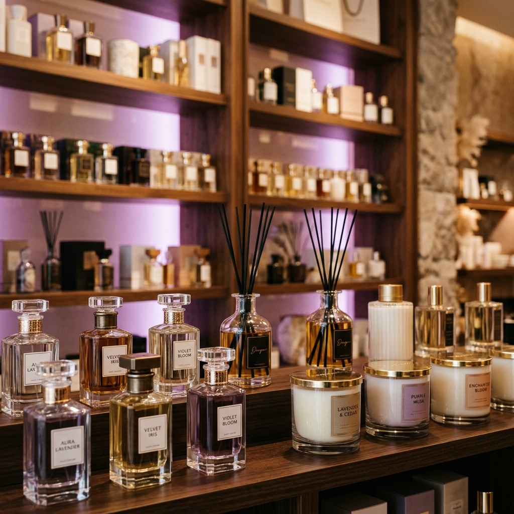 Gili Perfumes display