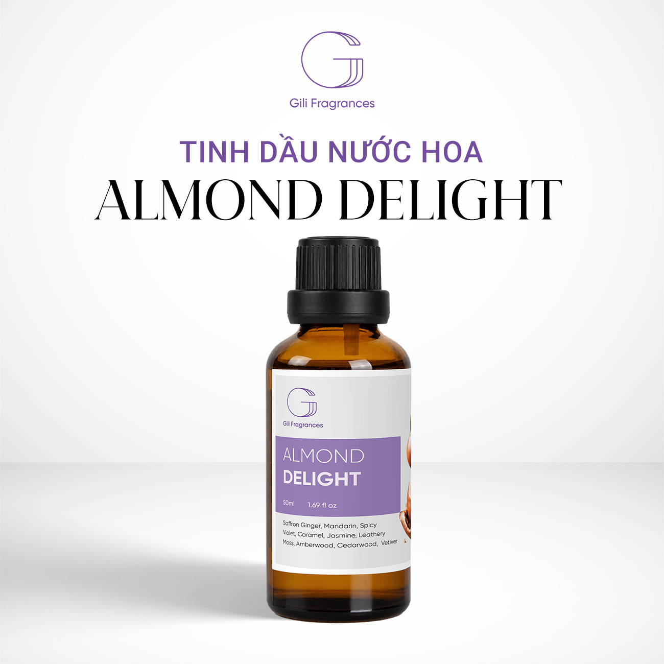 Tinh dầu nước hoa ALMOND DELIGHT