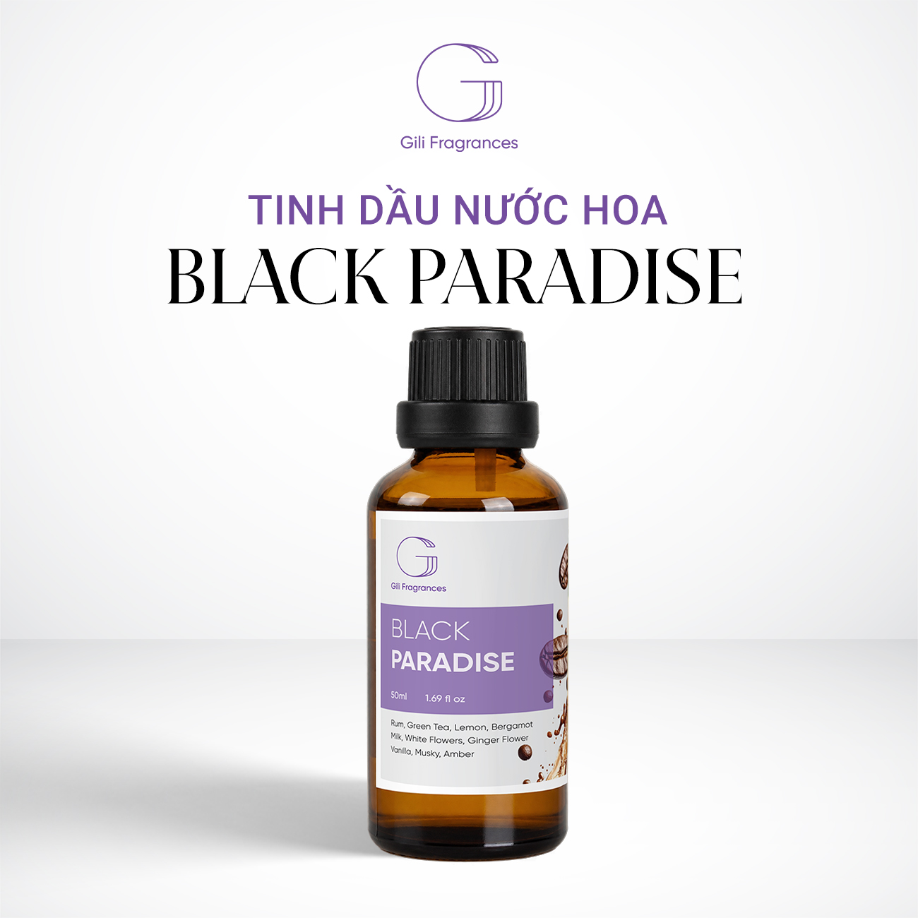 Tinh dầu nước hoa BLACK PARADISE