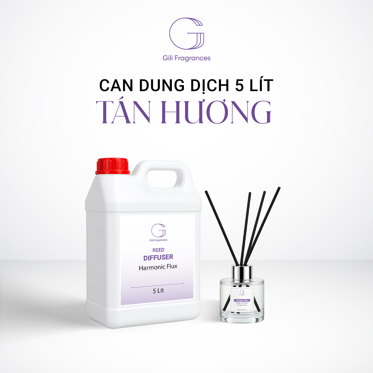 CAN SỈ 5L DUNG DỊCH TÁN HƯƠNG GILI | Tùy chọn hương