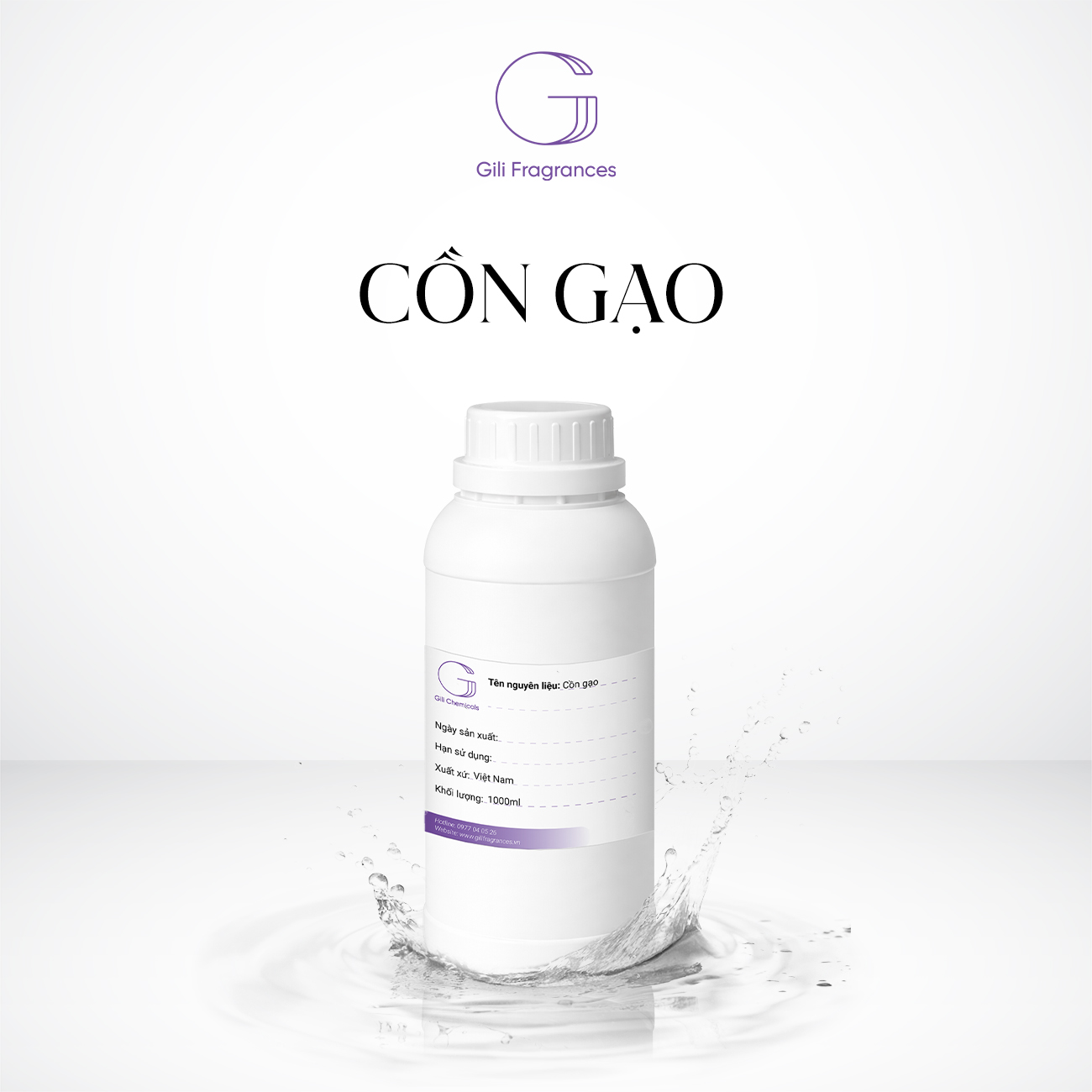 Cồn gạo | CAS# 64-17-5