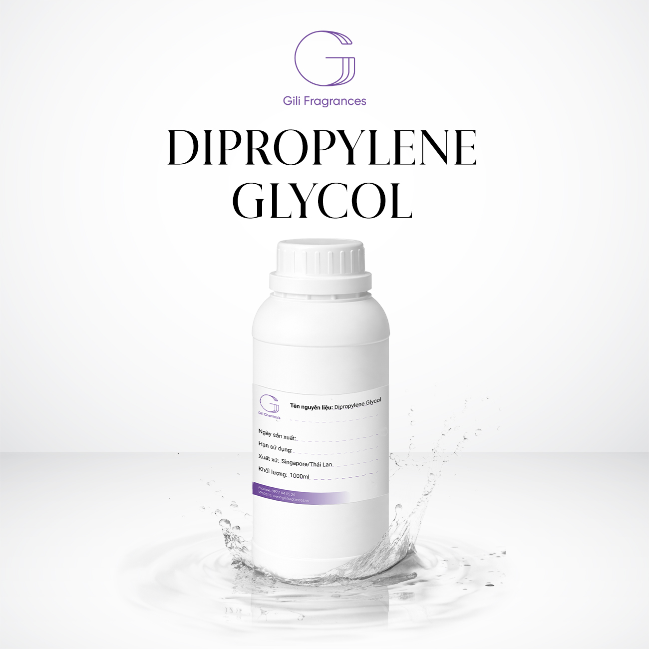 Dipropylene Glycol (DPG) | Dung môi hòa tan | CAS# 25265-71-8