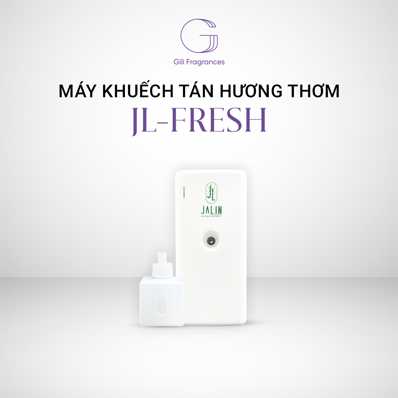 Máy khuếch tán tinh dầu JL-FRESH + Tinh dầu 130ml | 10-20m2