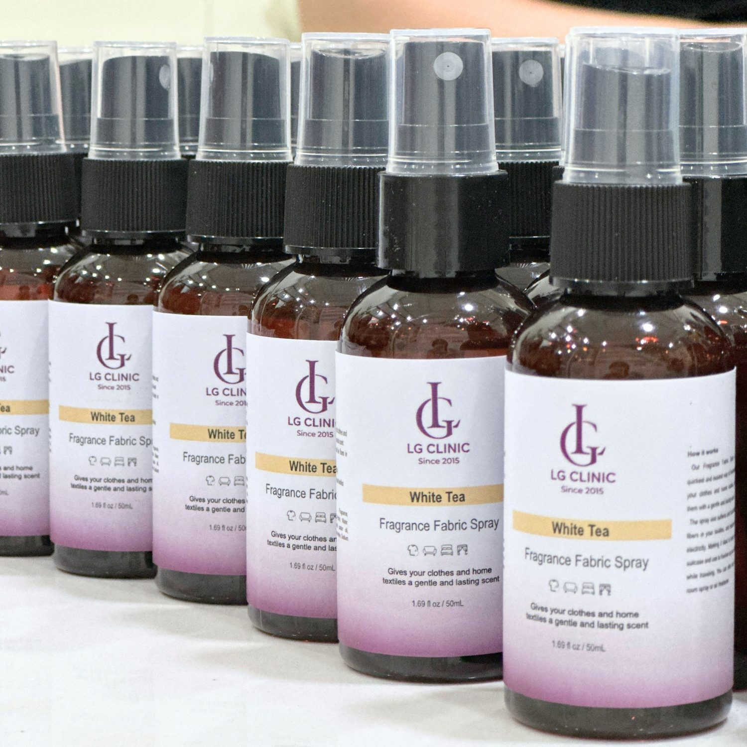Spray fine mist oils