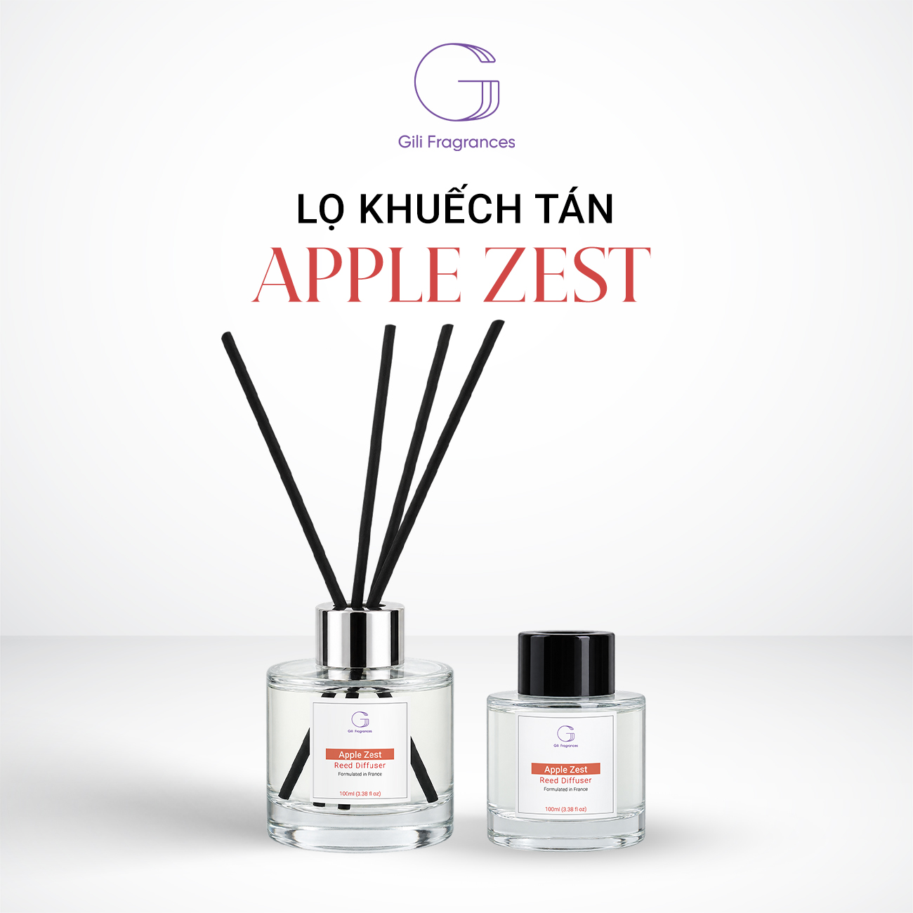 LỌ TÁN HƯƠNG APPLE ZEST
