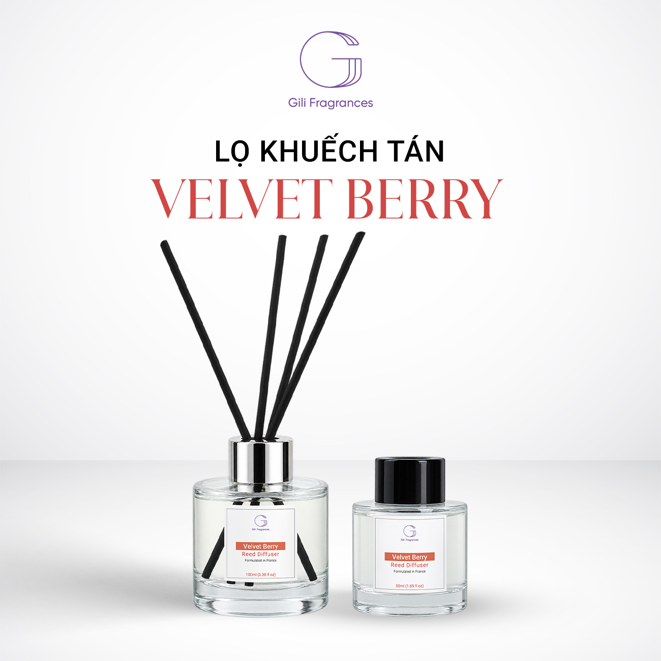 LỌ TÁN HƯƠNG VELVET BERRY