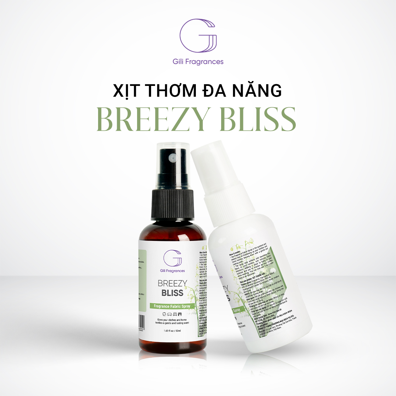 Xịt thơm đa năng BREEZY BLISS | 50ML