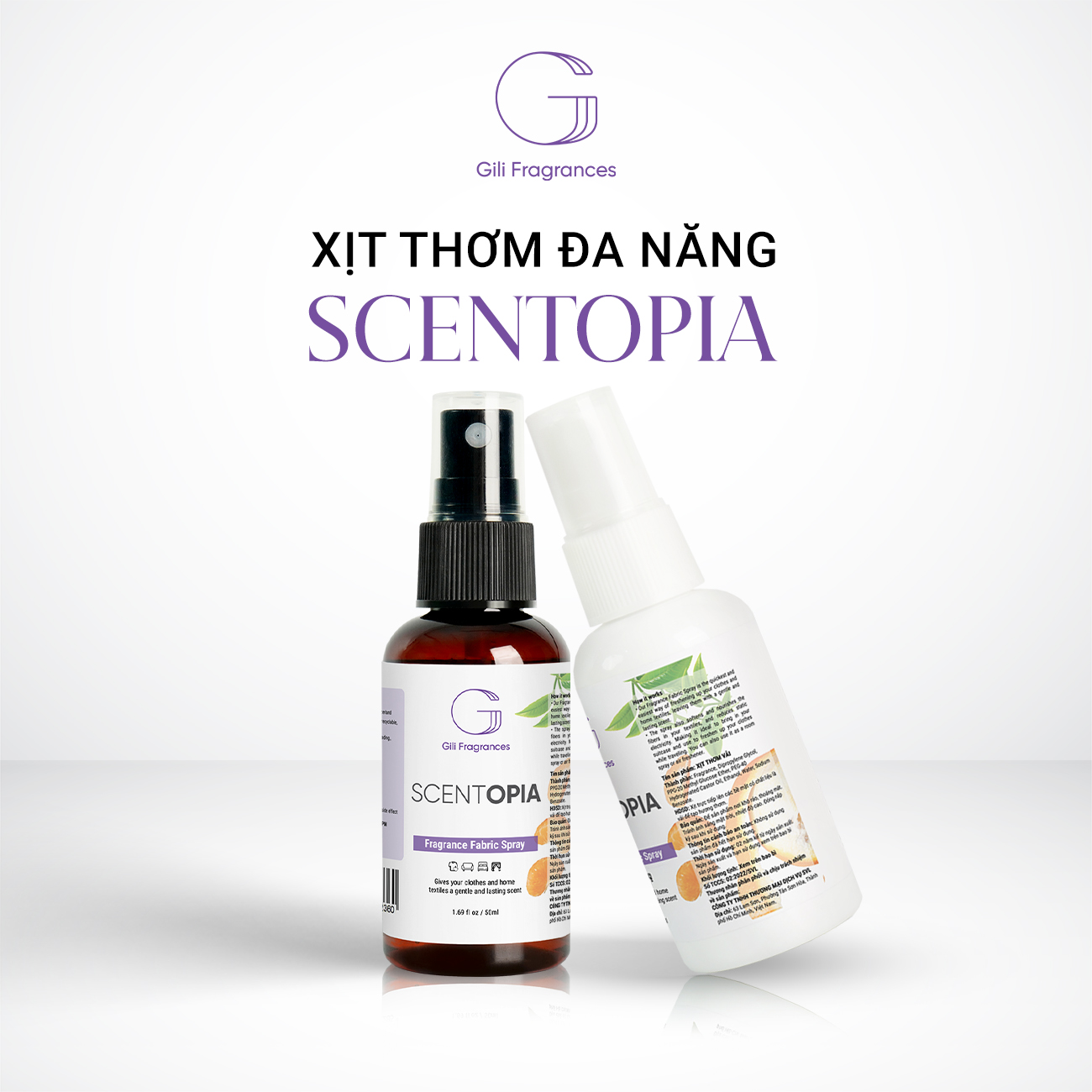 Xịt thơm đa năng SCENTOPIA | 50ML