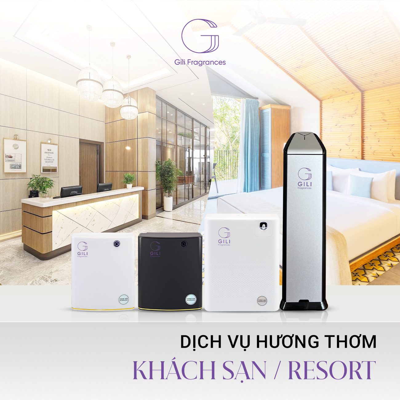 Dịch vụ hương thơm cho KHÁCH SẠN / RESORT